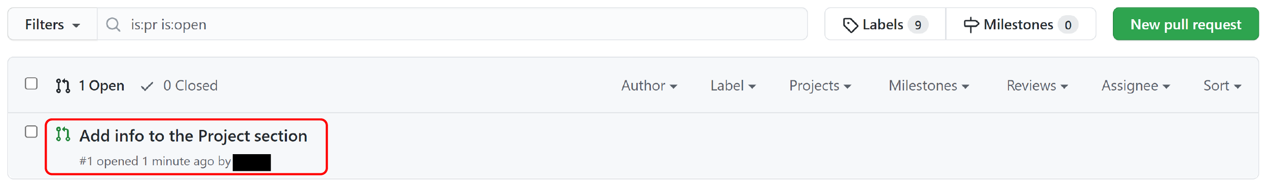 GitHub create pull request 3
